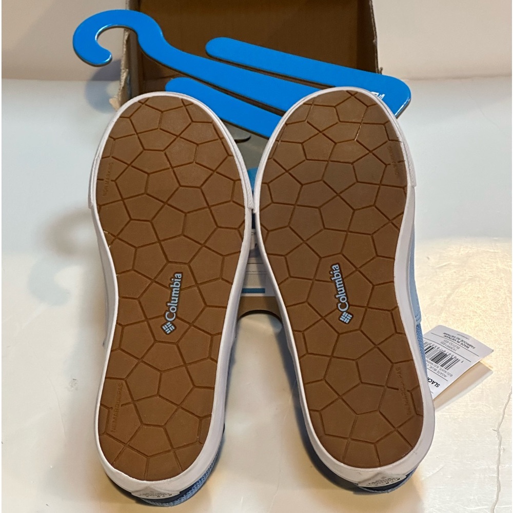 Columbia Women's Light Blue Lace-Up Sneakers - Picture 7 of 9